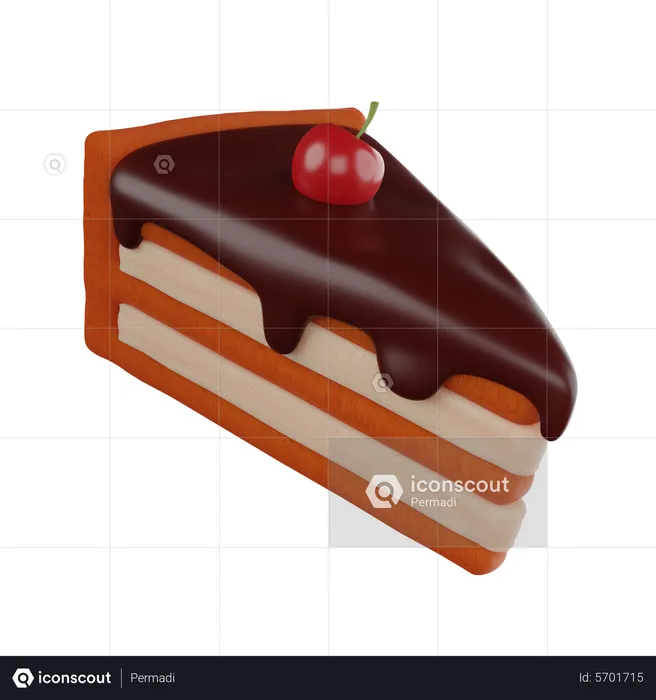 Gâteau  3D Icon