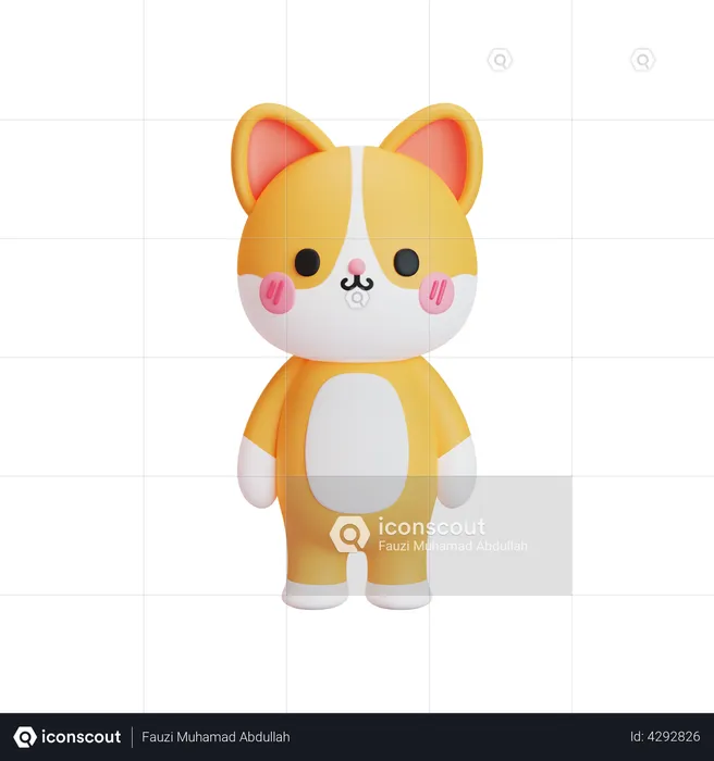 Gato Emoji 3D Emoji