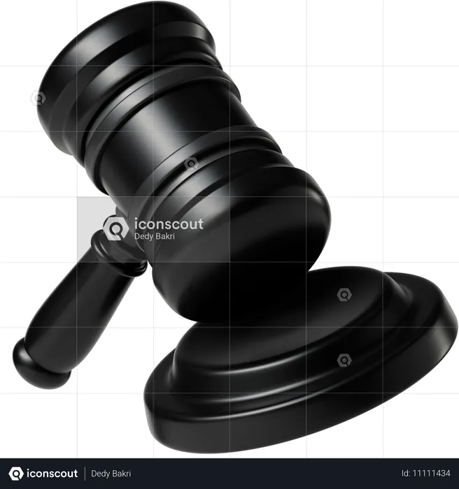 Gavel  3D Icon