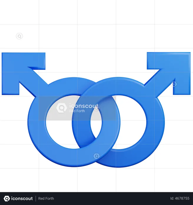 Gay Signage  3D Illustration