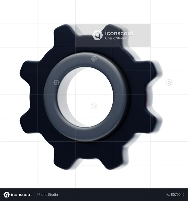 Gear  3D Icon