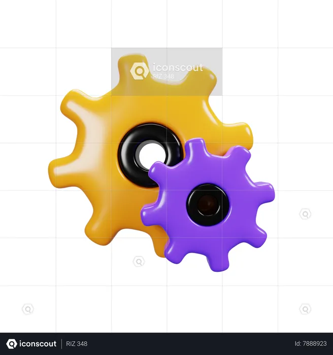 Gear  3D Icon