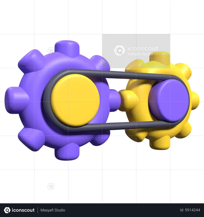 Gear  3D Icon