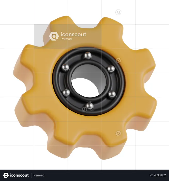 Gear  3D Icon