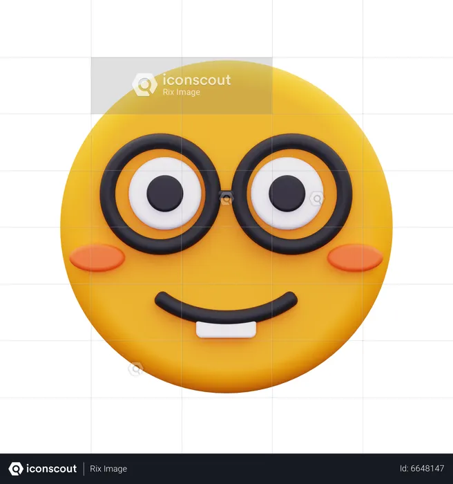 Connaisseur Emoji 3D Icon