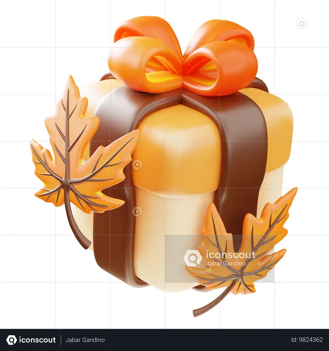 Gegenwärtig  3D Icon