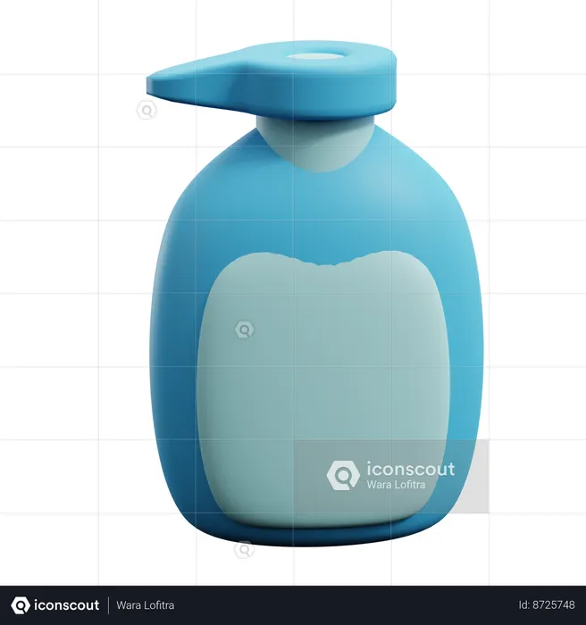 Gel de baño  3D Icon