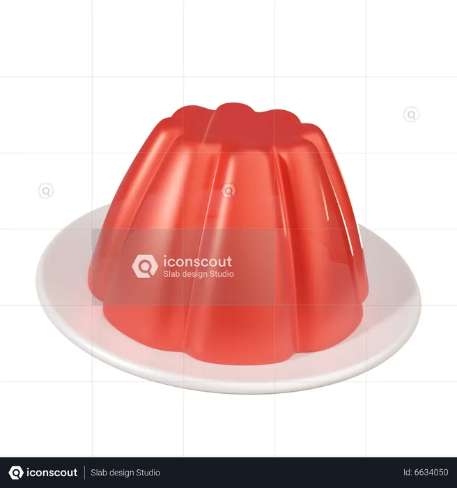 Gelatina  3D Icon