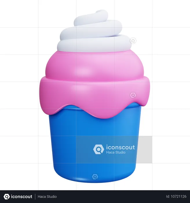 Gelato  3D Icon