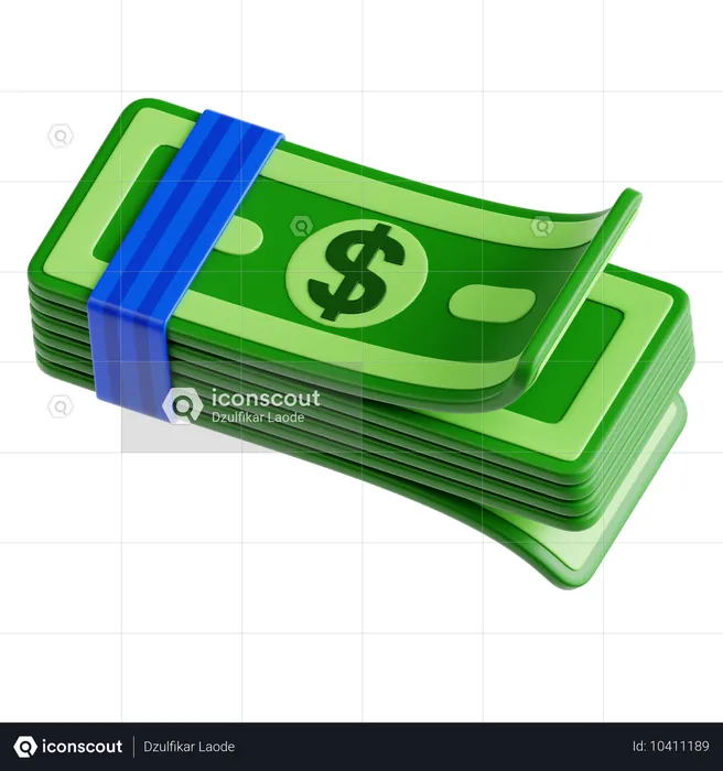 Geld  3D Icon