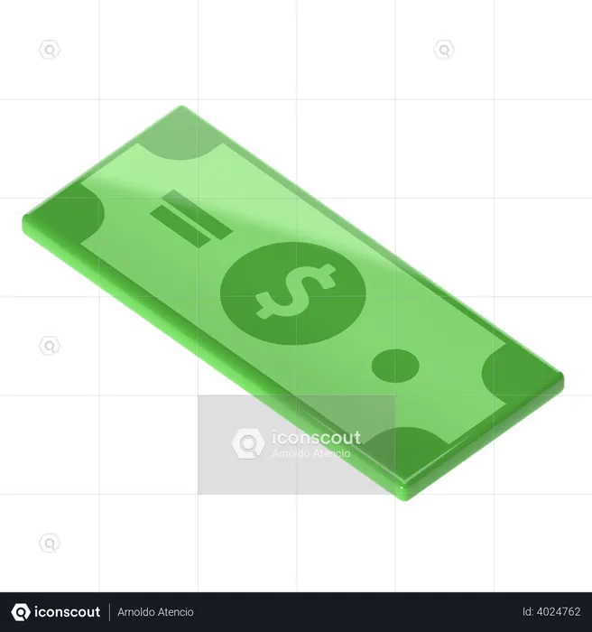 Geld  3D Illustration