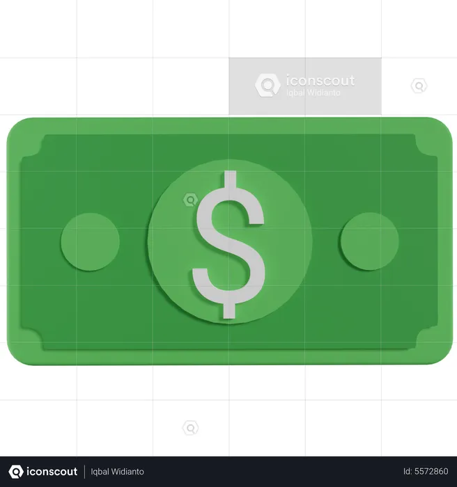 Geld  3D Icon