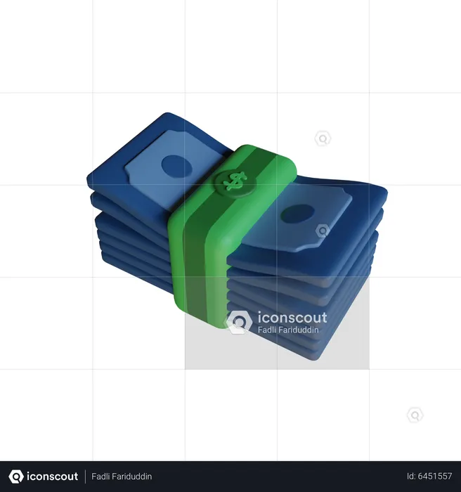 Geld  3D Icon