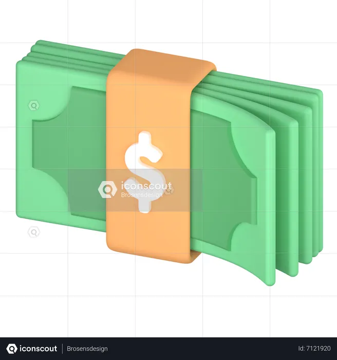 Geld  3D Icon