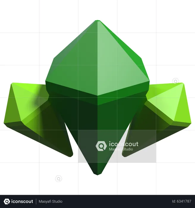 Gems  3D Icon