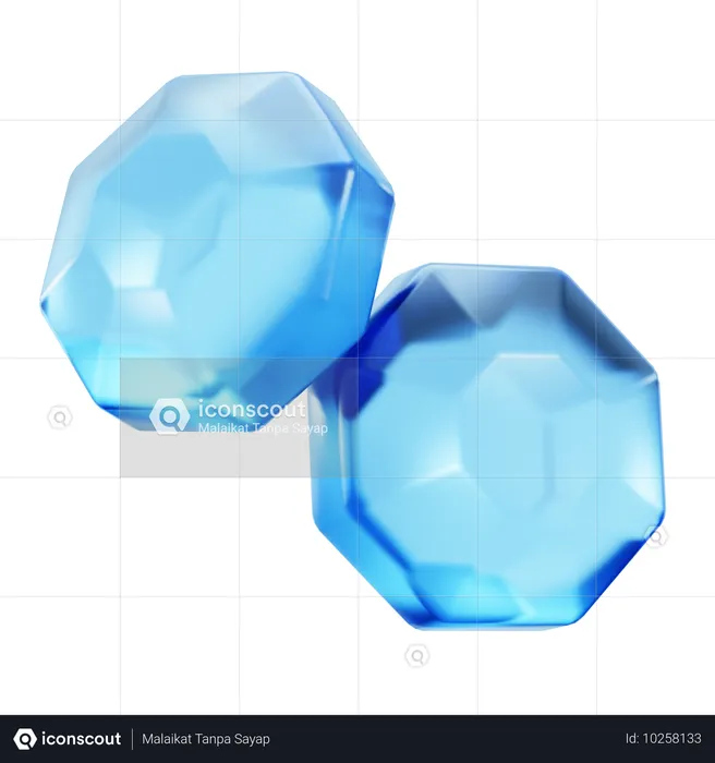 Gems  3D Icon