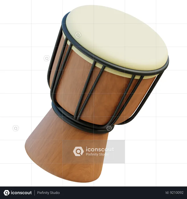 Gendang  3D Icon