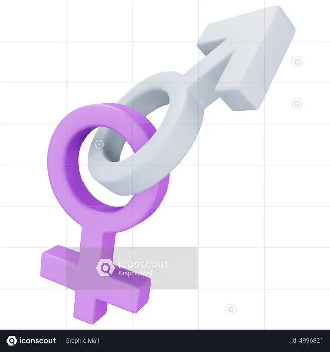 Gender  3D Icon