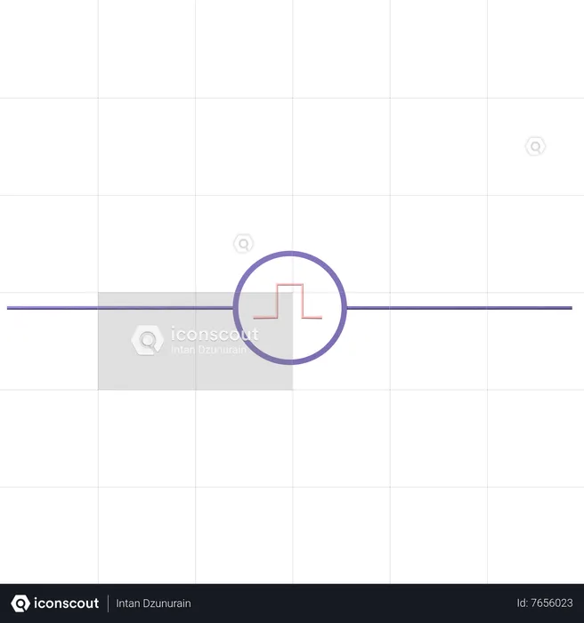Generador de pulso  3D Icon