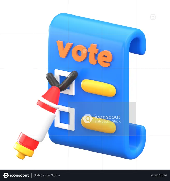 総選挙  3D Icon