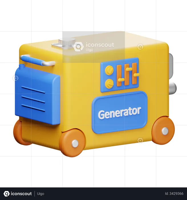 Générateur  3D Illustration