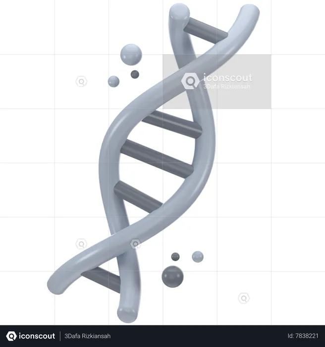 Genetics  3D Icon