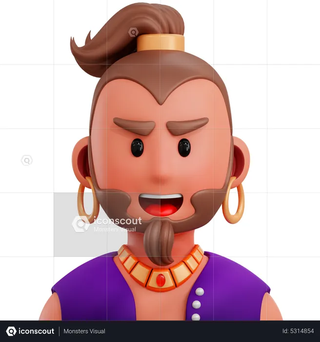 Genie  3D Icon