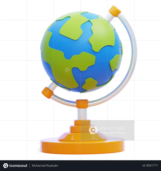GEOGRAPHY  3D Icon