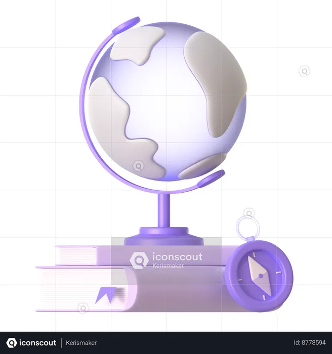 Geography  3D Icon