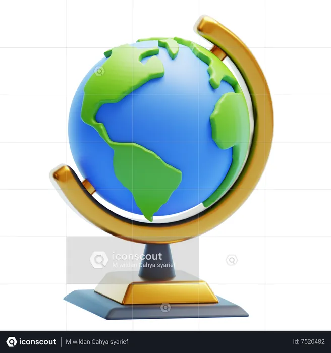 GEOGRAPHY  3D Icon