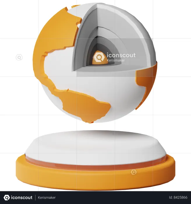 Géologie  3D Icon