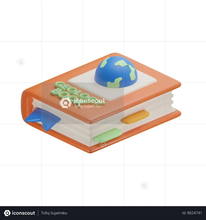 Geology Book  3D Icon