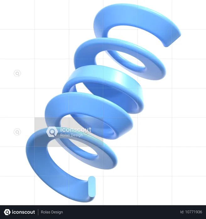 Geometria espiral  3D Icon