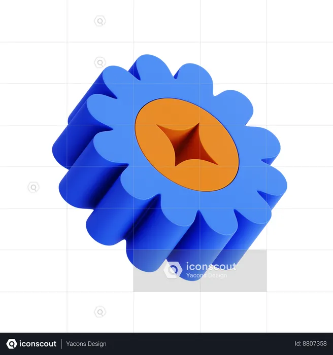 Geometric shape  3D Icon