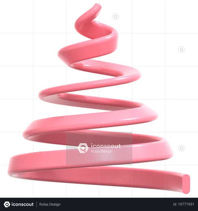 Géométrie en spirale  3D Icon