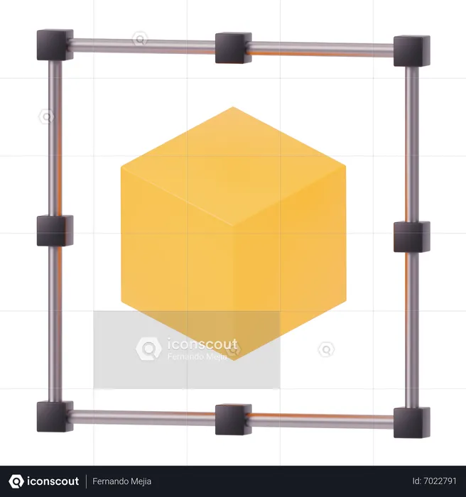 Geometry  3D Icon