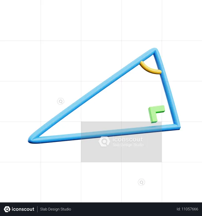 Geometry Triangle  3D Icon