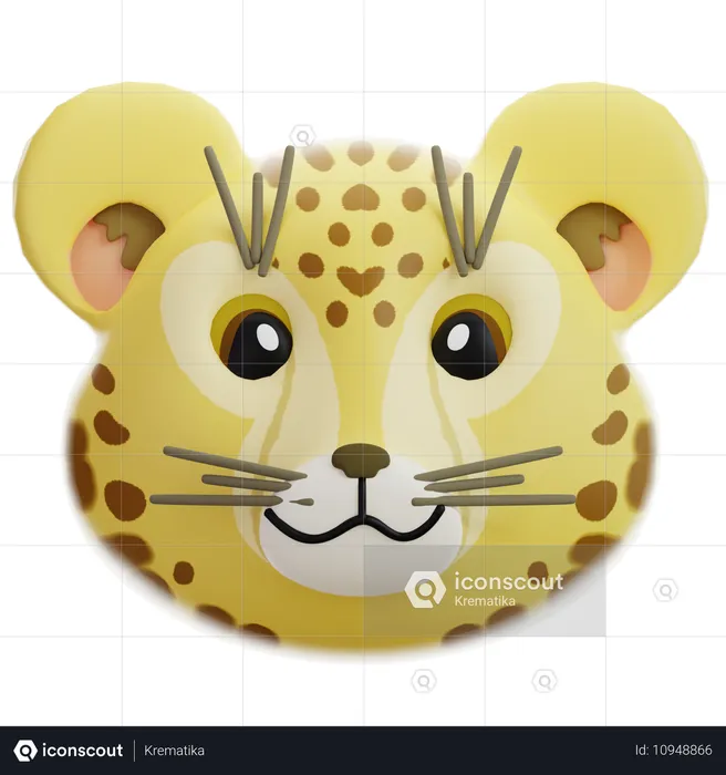 Gepard  3D Icon