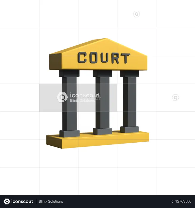 Gericht  3D Icon