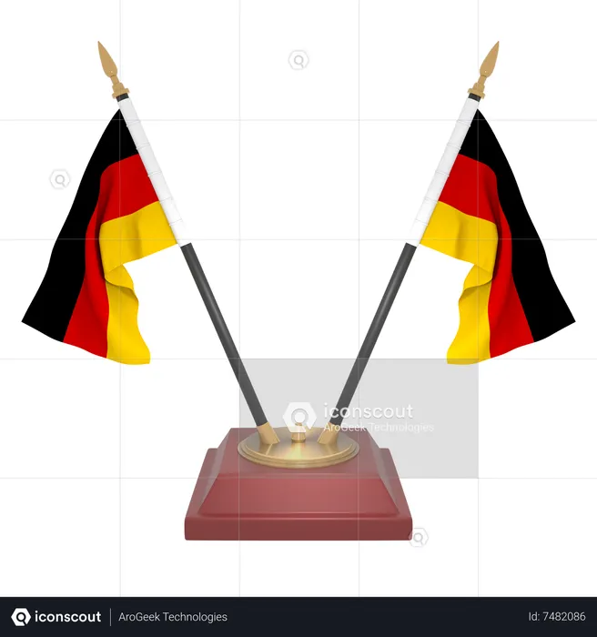 Germany Flag 3D Icon