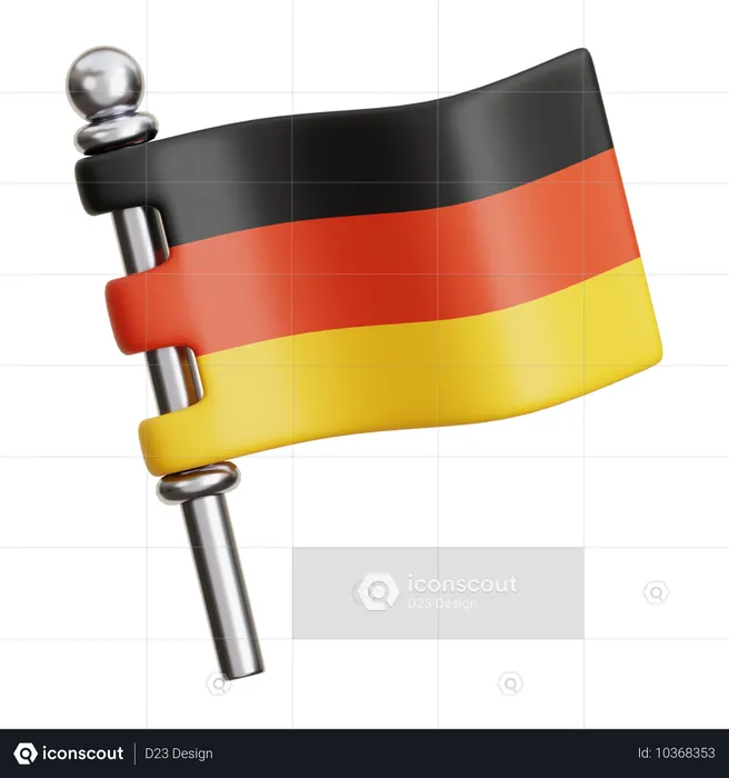 Germany Flag  3D Icon