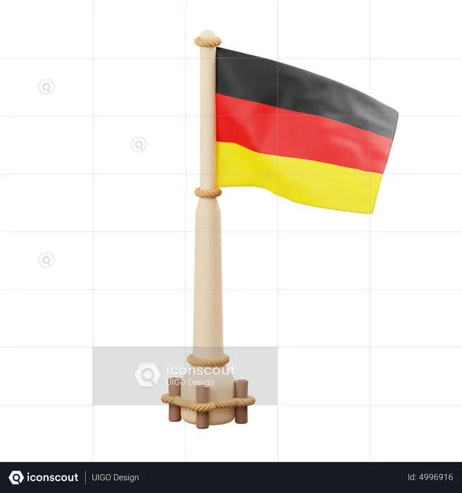 Germany Flag  3D Icon