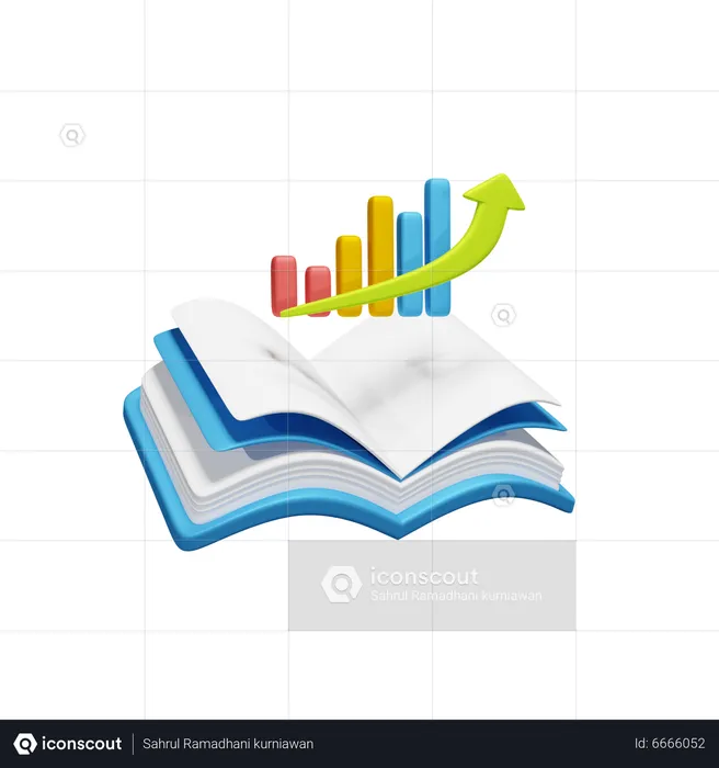 Geschäftsbuch  3D Icon