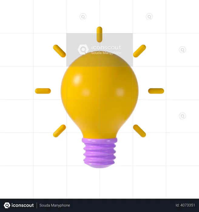 Geschäftsidee  3D Illustration