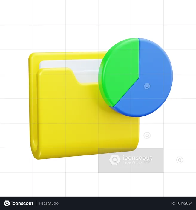 Geschäftsmappe  3D Icon