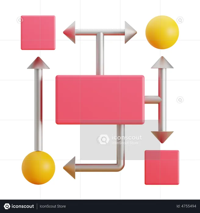 Geschäftliche Planung  3D Icon