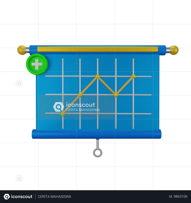 Geschäfts Präsentation  3D Icon