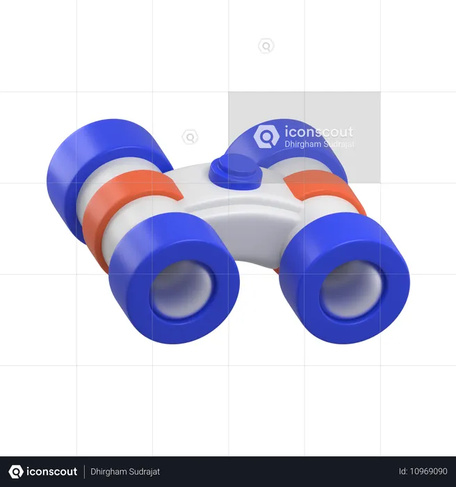 Geschäftsvision  3D Icon