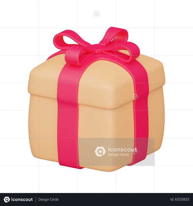 Geschenk  3D Icon