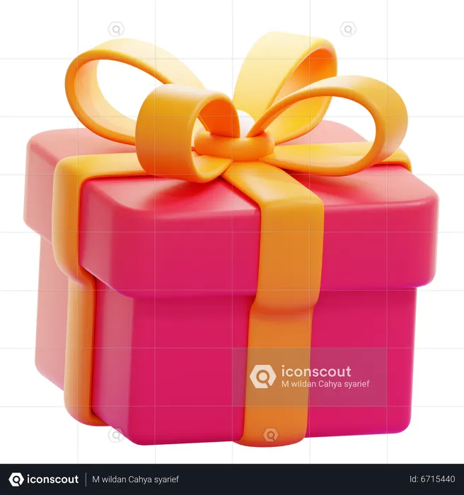 Geschenk  3D Icon